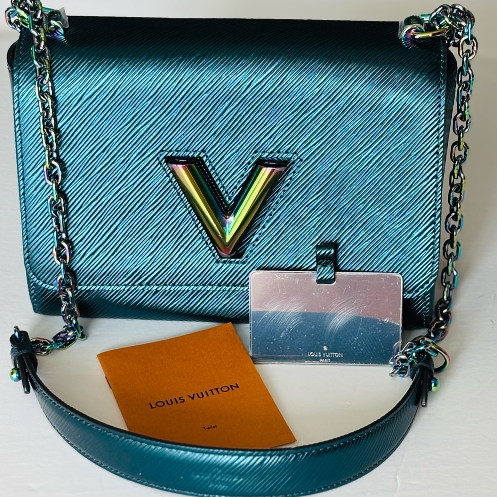 Louis Vuitton Iridescent Teal Shoulder Bag